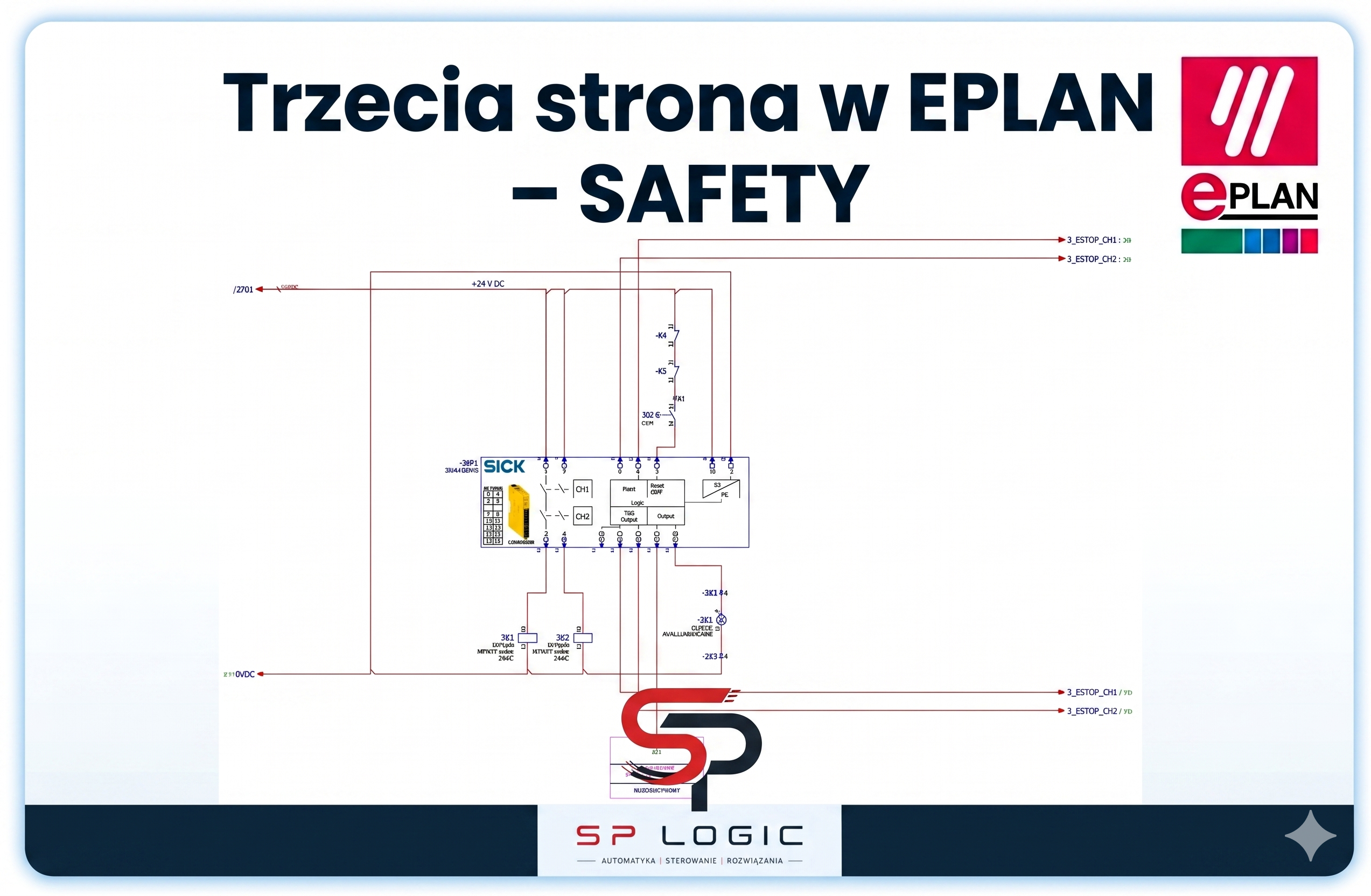 #3 – Trzecia strona w EPLAN – Safety i E-STOP