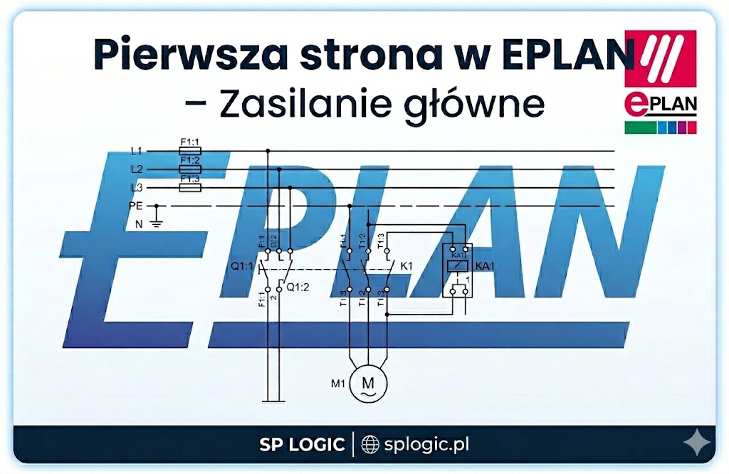 #1 – Pierwsza strona w EPLAN – Zasilanie główne